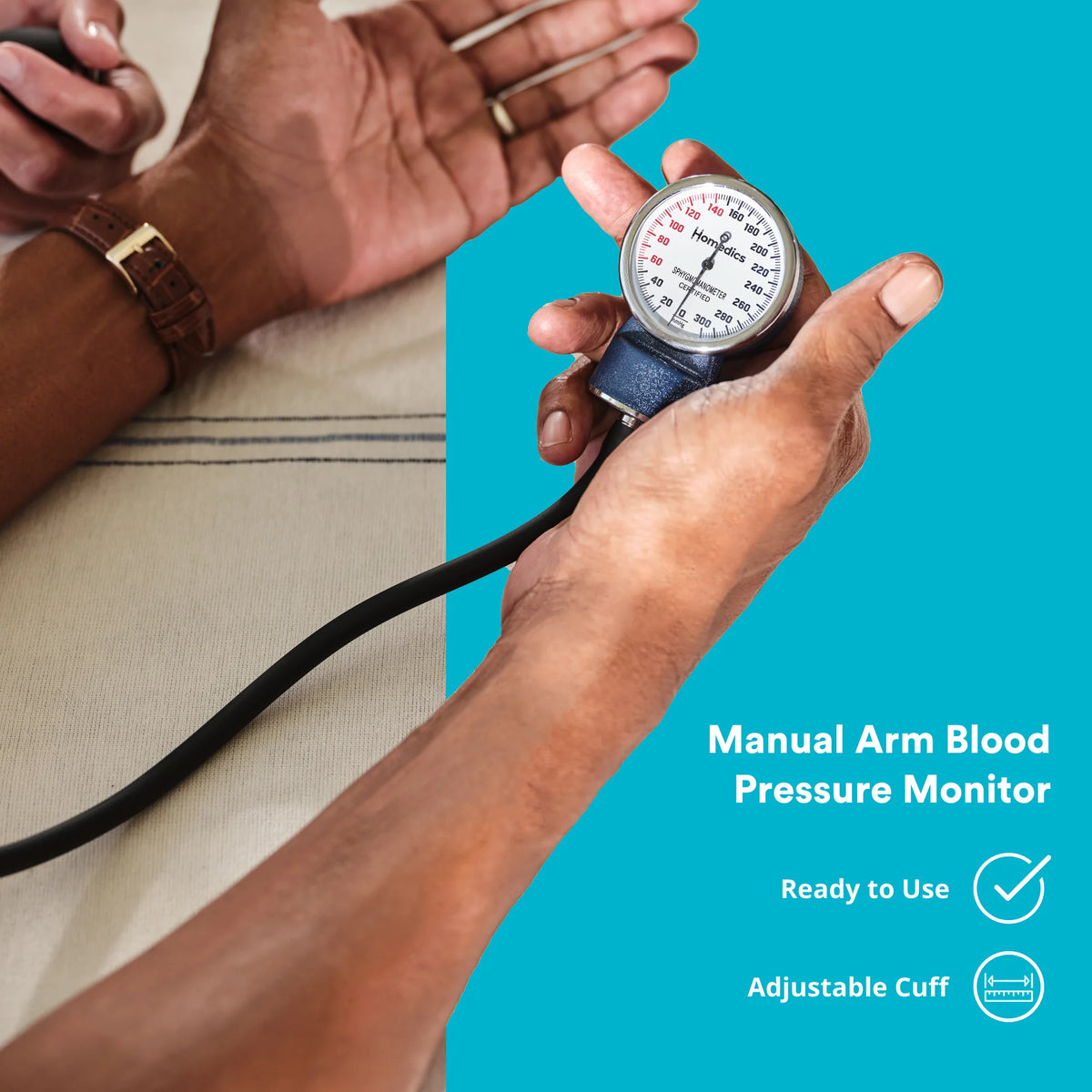 Manual Arm Blood Pressure Monitor